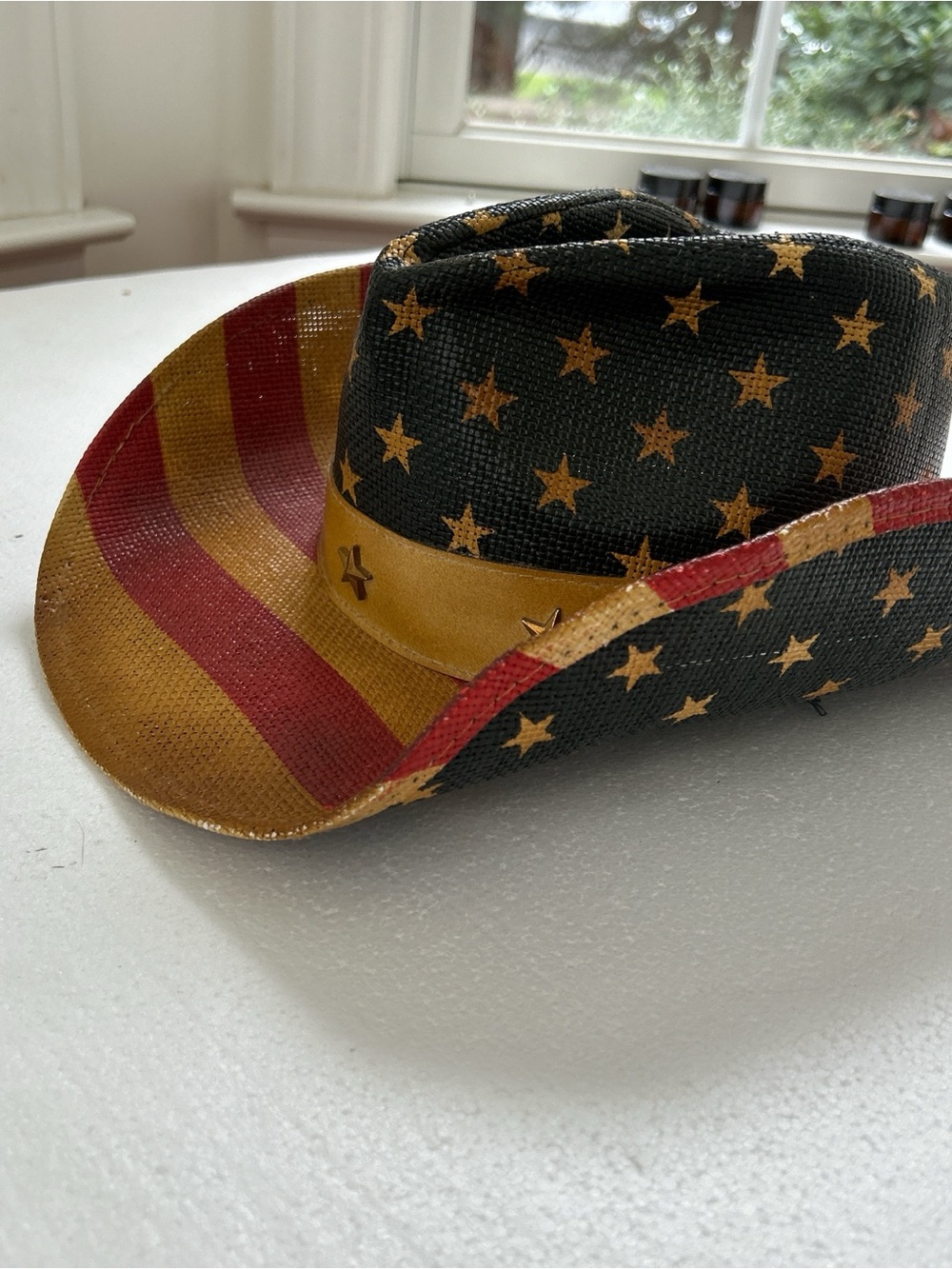 Hatra patriotic Americana Cowboy hat American flag  #western #cowboy